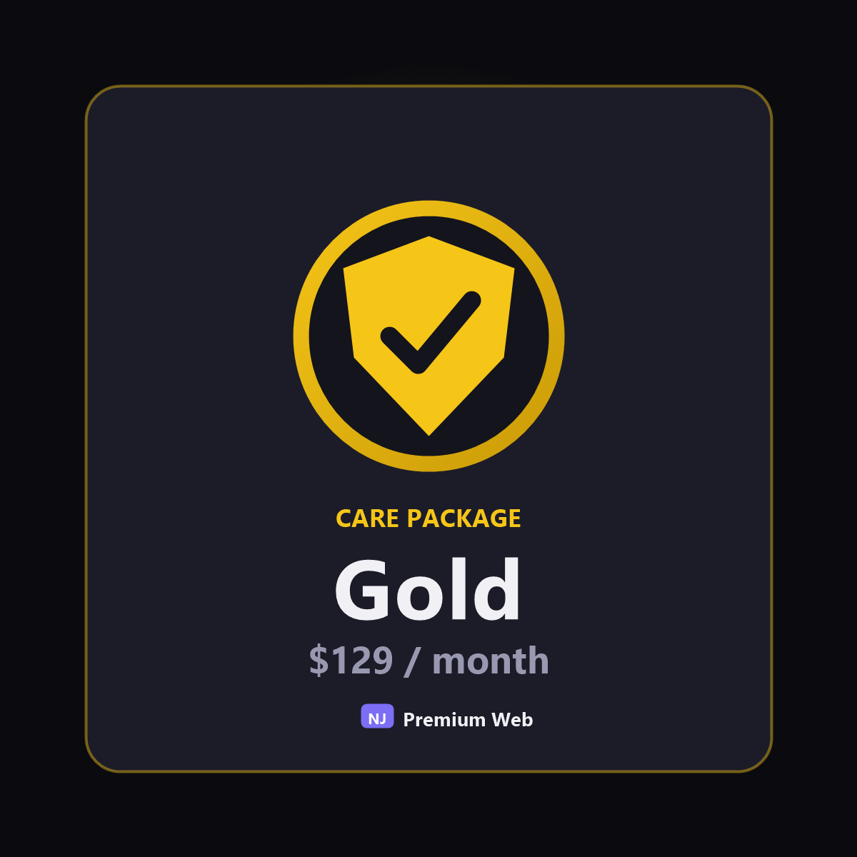 Gold Care Package